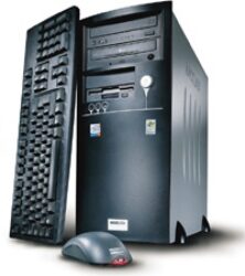 PC MAXDATA Favorit 3000I - Intel Pent.4-3 GHz, RAM 512MB, HD 160B, VGA FX5800, LAN,   DVD+/-RW, FaxM 56, Miditower, Windows XP Home OEM